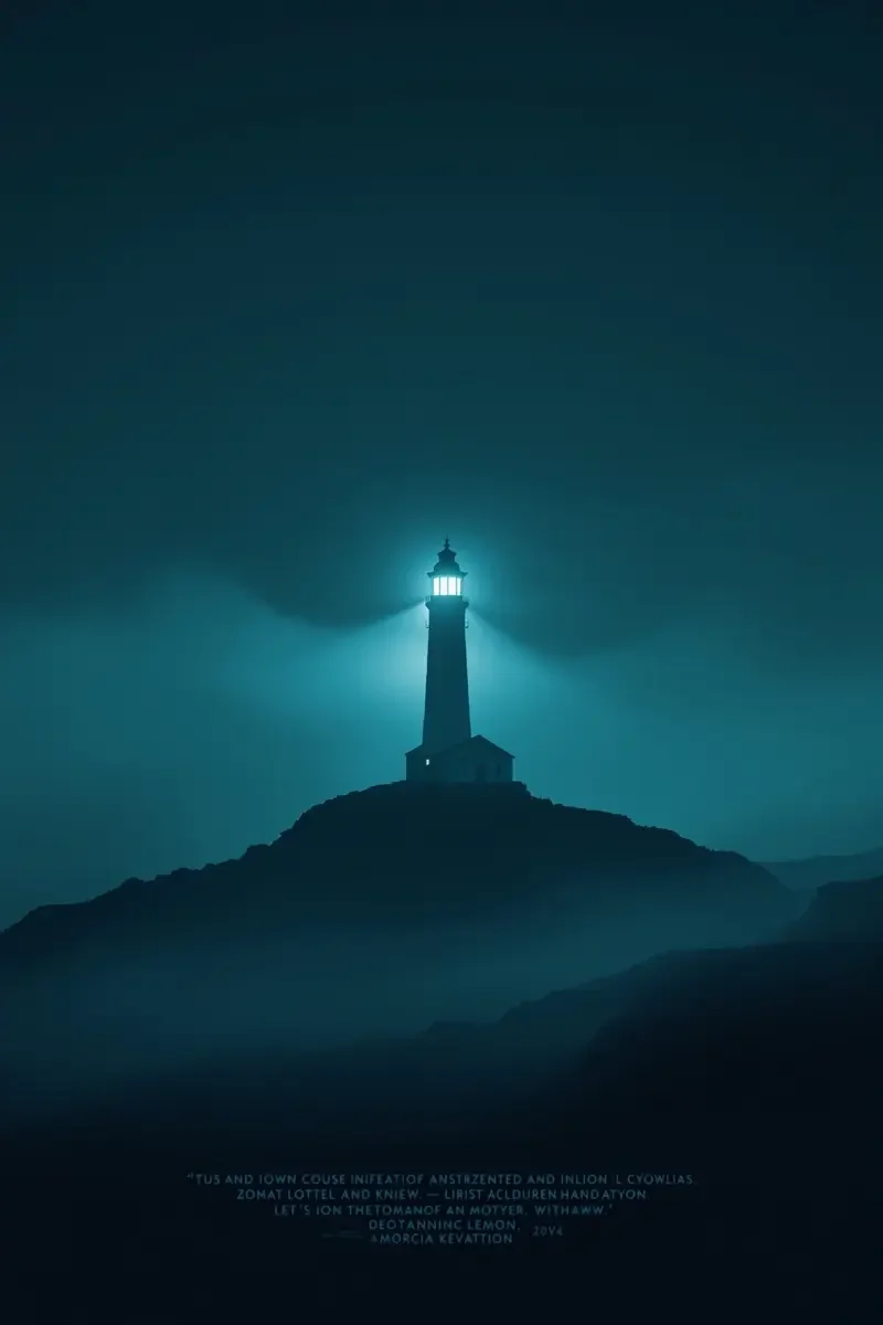 《雾海灯塔》概念海报 - 雾海灯塔海报